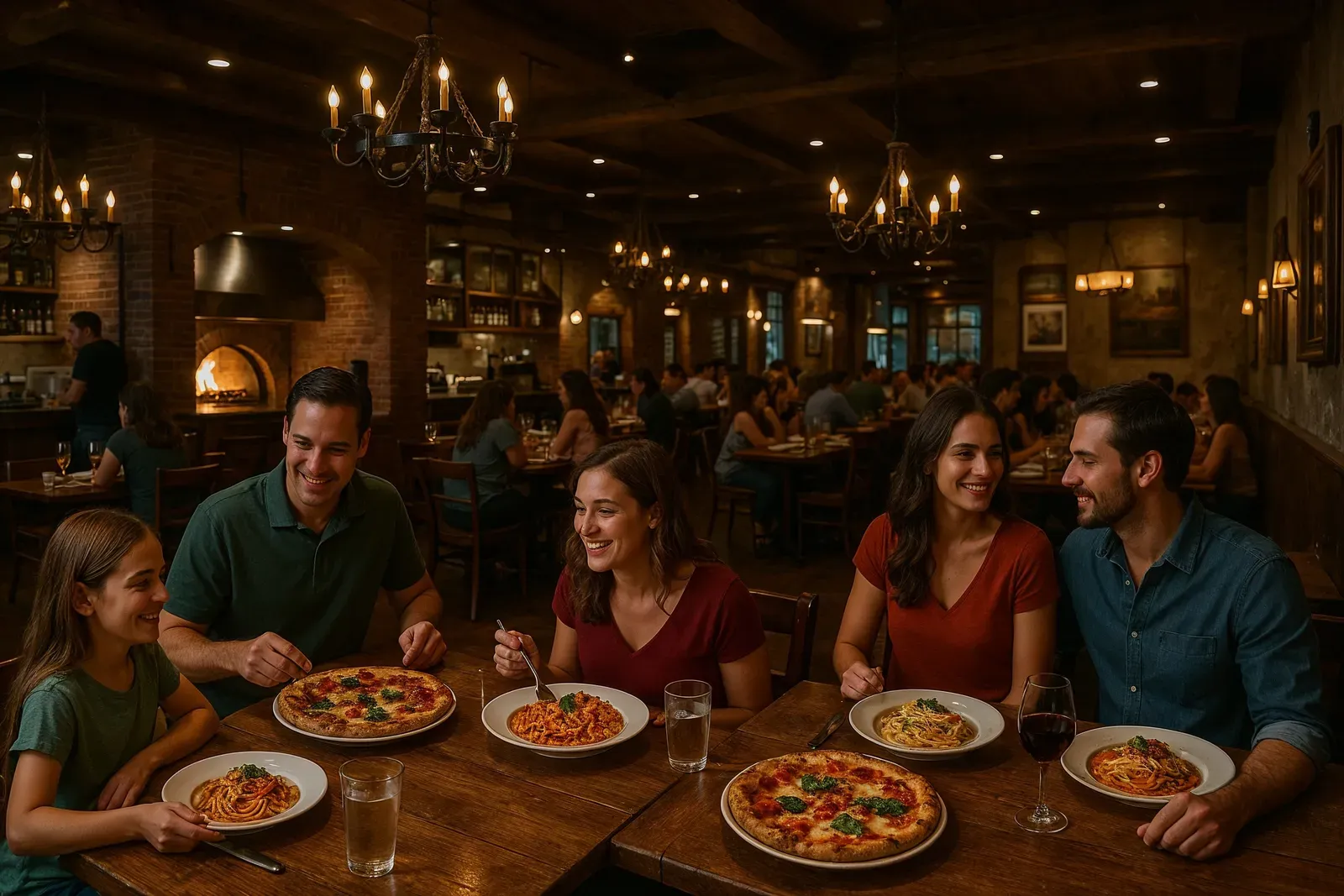 bustling Italian restaurant at Universal CityWalk best restaurants ranked