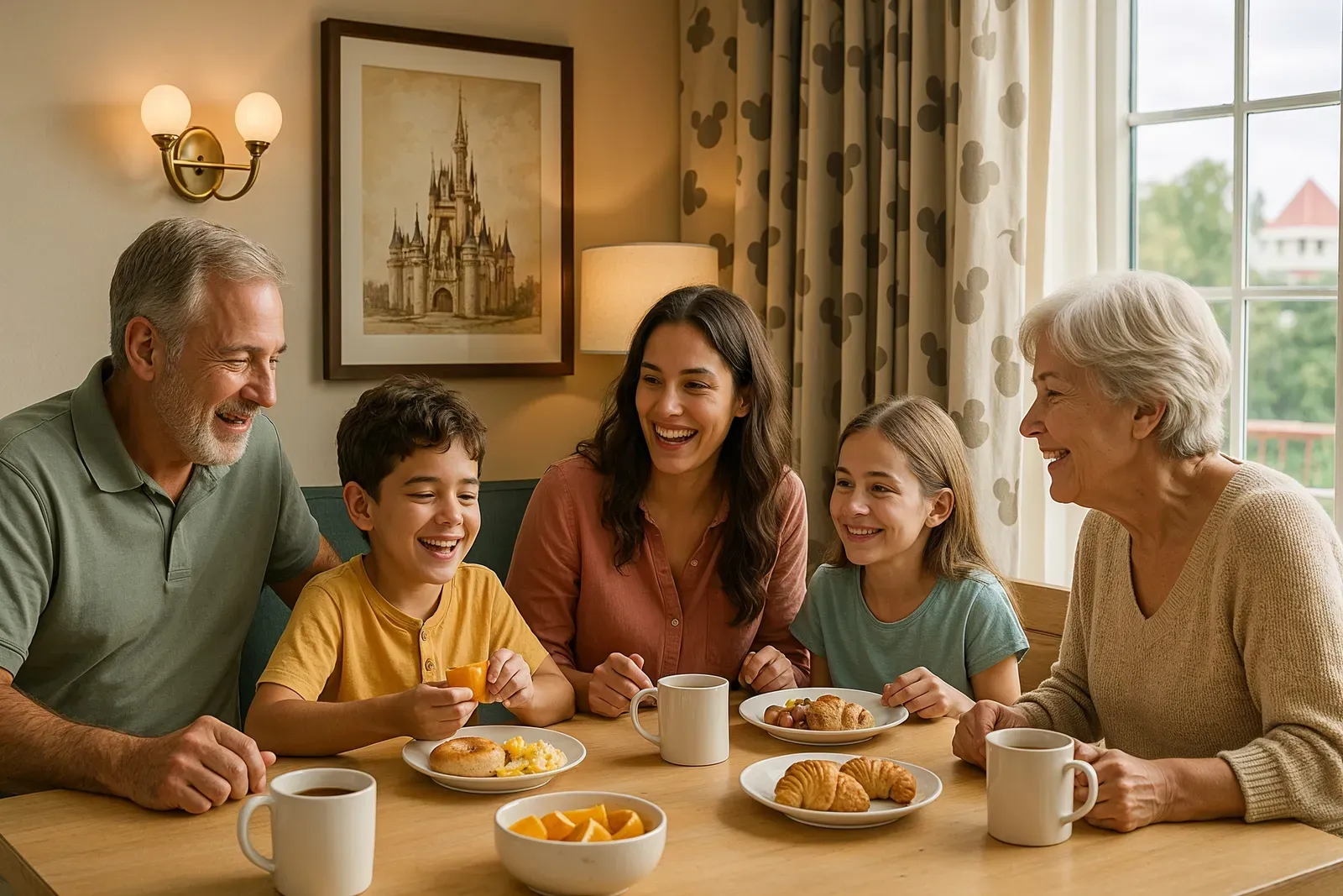 how disney world made our family reunion magical - family bonding in disney-themed resort suite