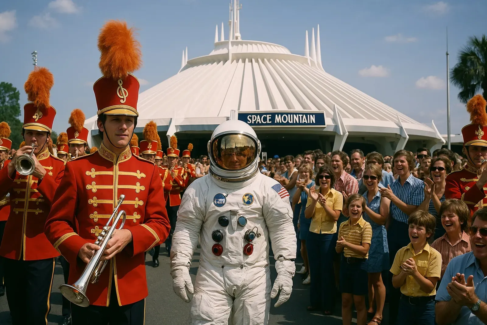 origins of space mountain disney world grand opening celebration