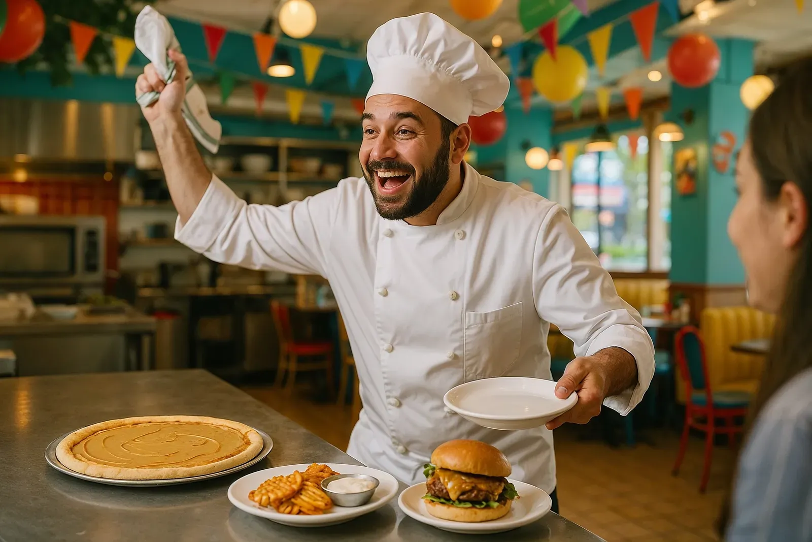 disneyland best character dining ranked by fans - chef preparing unique dishes in lively restaurant setting