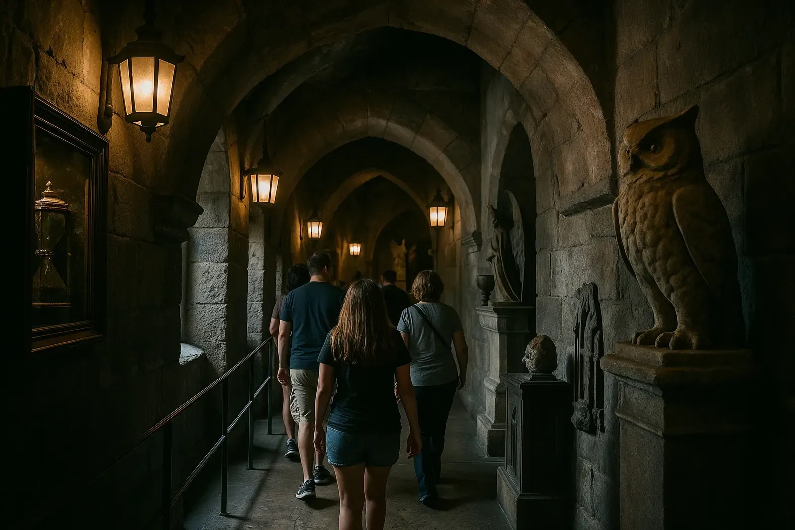 harry potter forbidden journey ride review universal castle queue immersive atmosphere