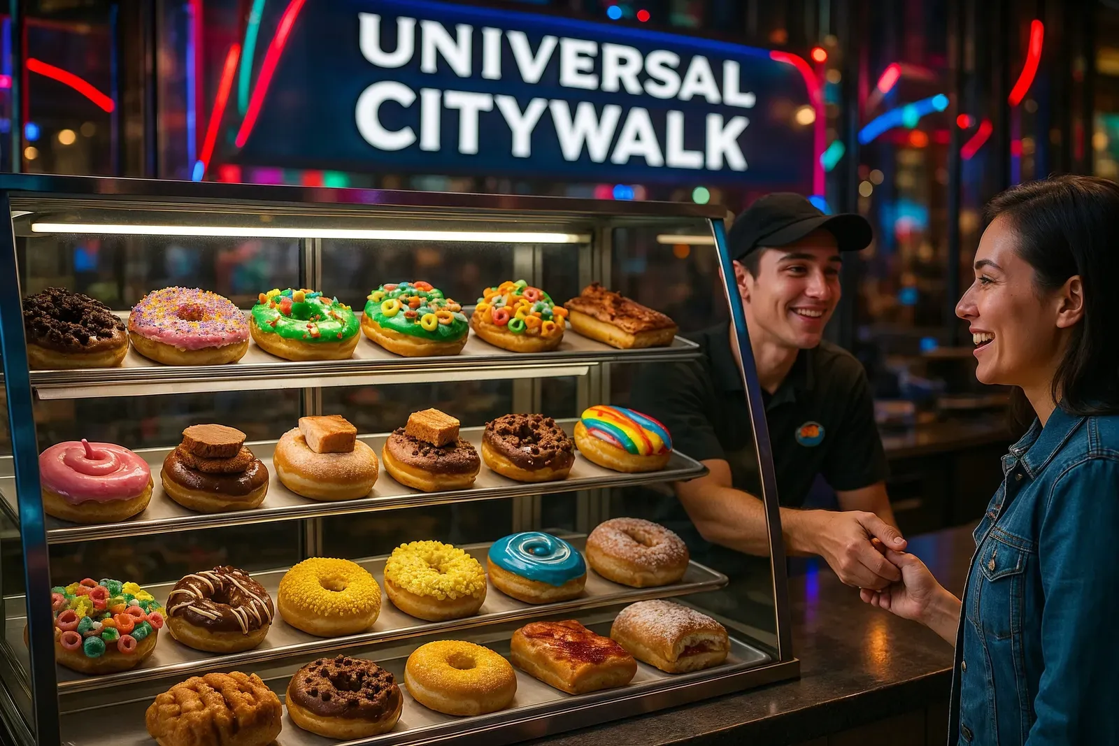 dessert counter at Universal CityWalk best restaurants ranked