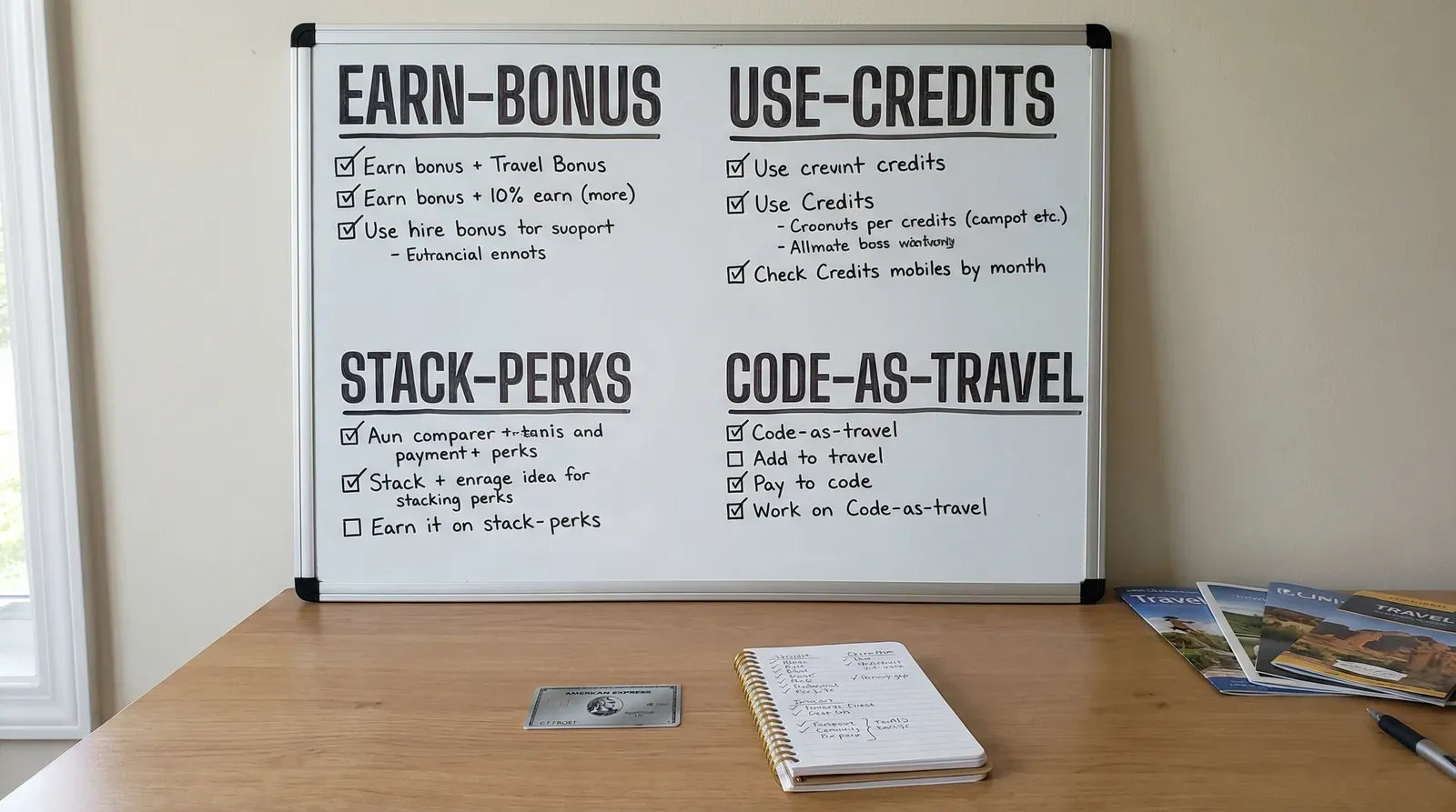 travel-rewards-checklist-board