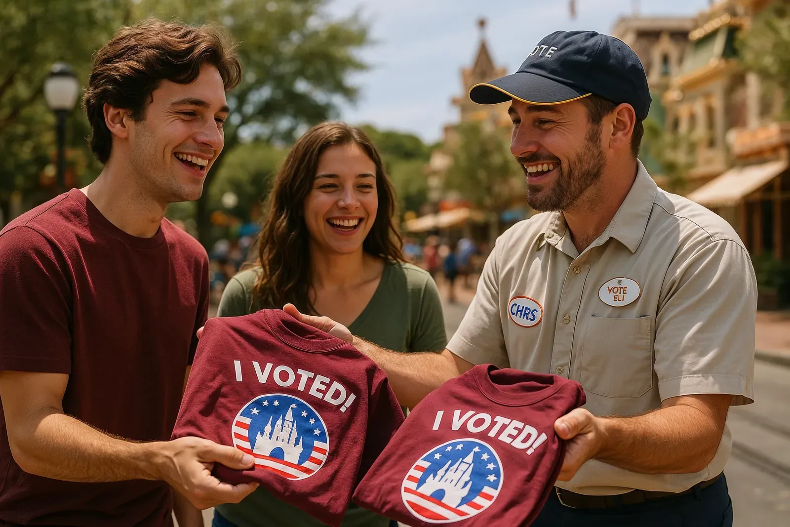 Six Flags best roller coaster community vote winners receiving exclusive merchandise